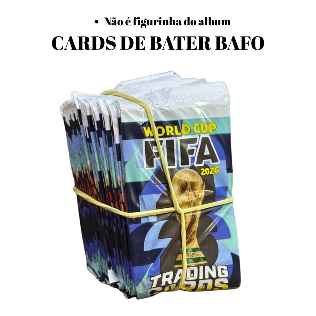 Kit 200 Cards Bater Bafo