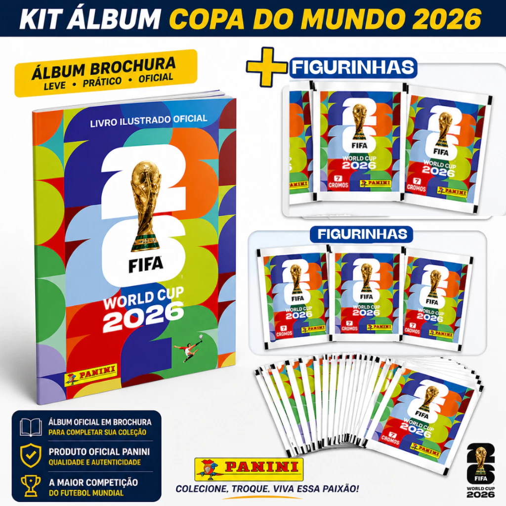 Álbum Panini Copa 2026